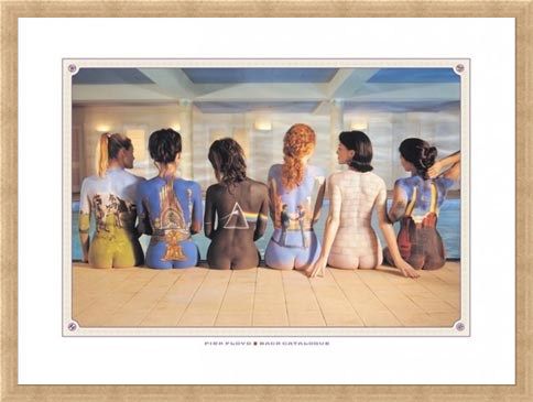 Framed Framed Back Catalogue Campaign Poster - Pink Floyd