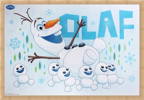 Framed Framed Olaf - Frozen Fever