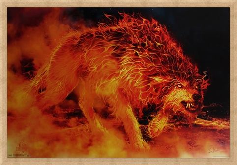 Framed Framed Fire Stalker - Tom Wood