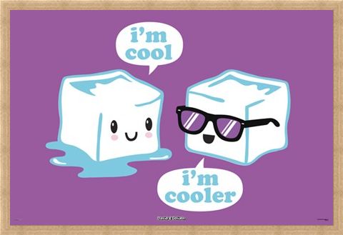 Framed Framed I'm Cool - David & Goliath