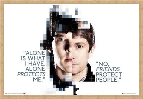 Framed Framed Alone Is What I Have - Sherlock