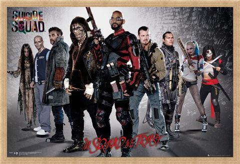 Framed Framed Group Shot - Suicide Squad