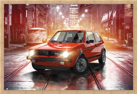 Framed Framed Iconic MK1 - VW Golf GTI