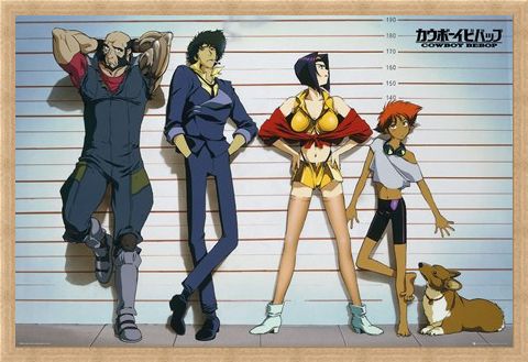Framed Framed Line Up - Cowboy Bebop
