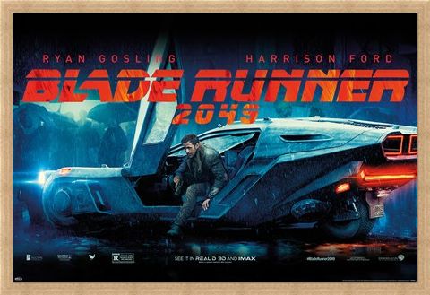 Framed Framed Flying Car - Blade Runner 2049