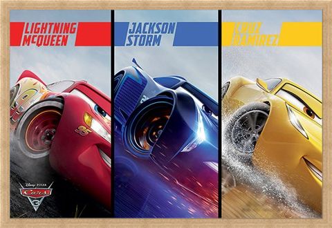 Framed Framed Split - Cars 3