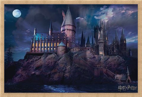 Framed Framed Hogwarts - Harry Potter
