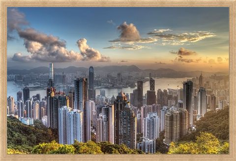 Framed Framed Victoria Peak - Hong Kong