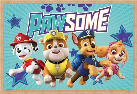 Framed Framed Pawsome - Paw Patrol