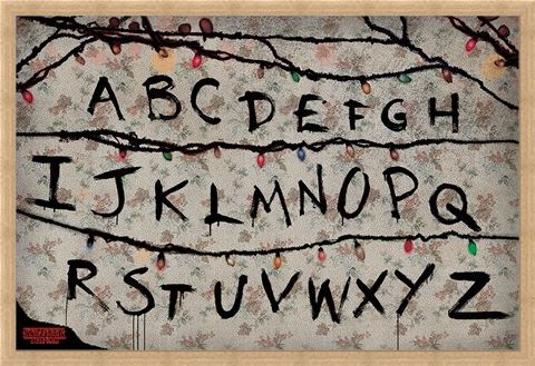 Framed Framed (R, U, N) - Stranger Things