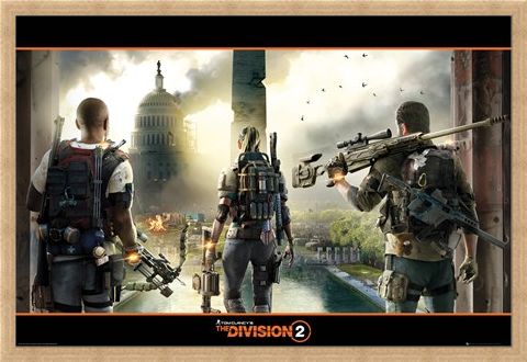 Framed Framed A City In Ruins - The Division 2