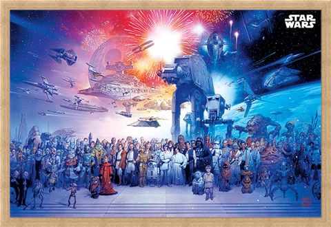 Framed Framed Universe - Star Wars