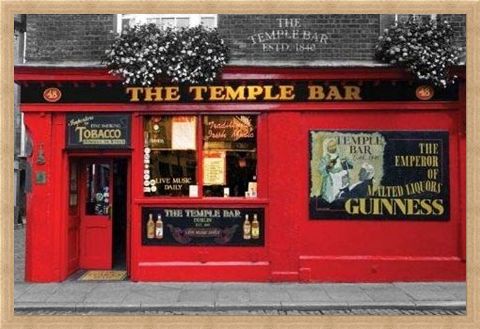 Framed Framed The Temple Bar - Dublin