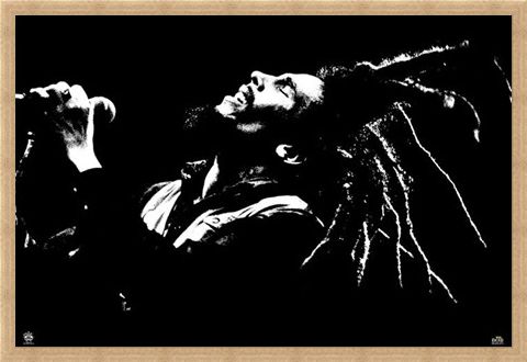 Framed Framed King of Dreads - Bob Marley