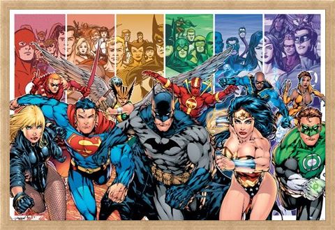 Framed Framed Justice League of America - DC Comics