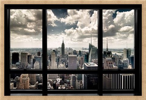 Framed Framed New York View - New York City