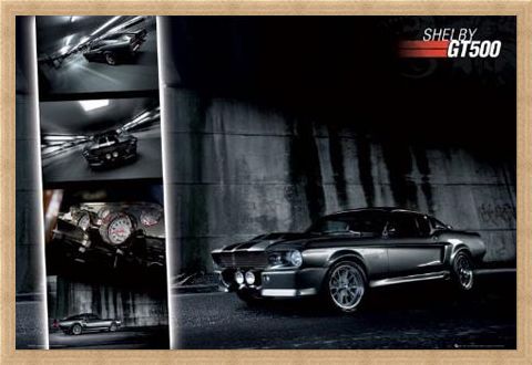 Framed Framed Shelby GT500 - Ford Mustang