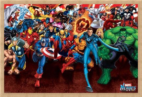 Framed Framed Attack! - Marvel Heroes