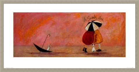 Framed Framed A Sneaky One Art - Sam Toft