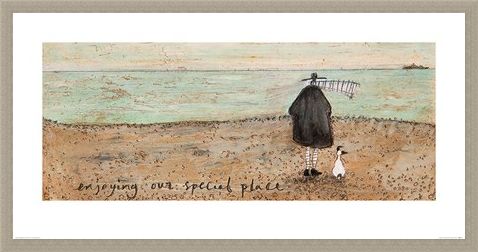 Framed Framed Enjoying our Special Place - Sam Toft