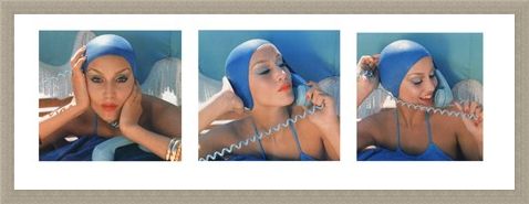 Framed Framed Jerry Hall 1975 - Norman Parkinson