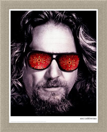 Framed Framed The Dude - The Big Lebowski