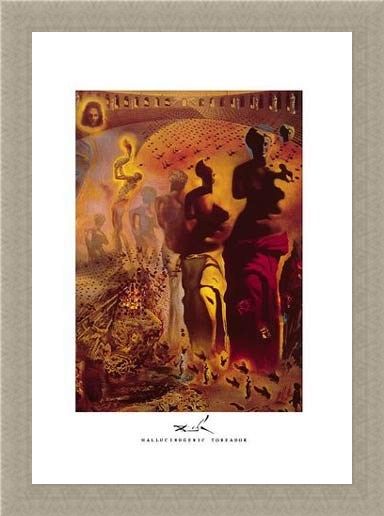 Framed Framed Hallucinogenic Toreador, 1969 - 70 - Salvador Dali