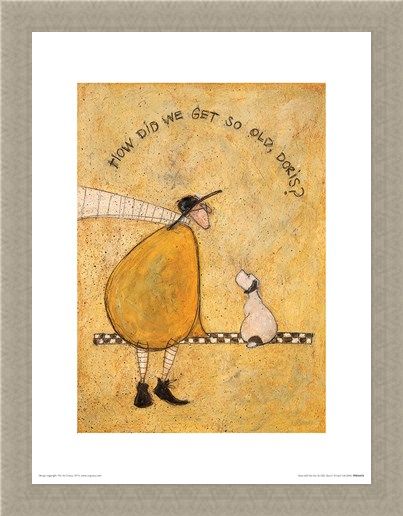 Framed Framed How Did We Get So Old, Doris? - Sam Toft