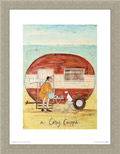 Framed Framed A Cosy Cuppa - Sam Toft