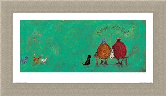 Framed Framed Putting the World to Rights - Sam Toft