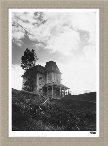 Framed Framed Psycho House On The Hill - Alfred Hitchcock