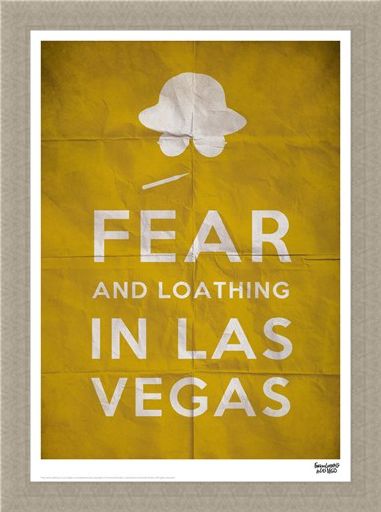 Framed Framed Fear And Loathing In Las Vegas - Text