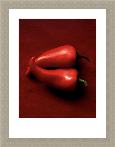 Framed Framed Chillies - Gus Filgate