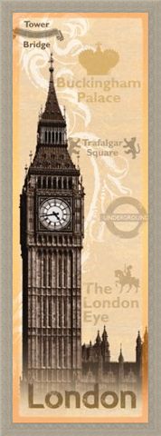 Framed Framed London Landmarks - Iconic London Sights