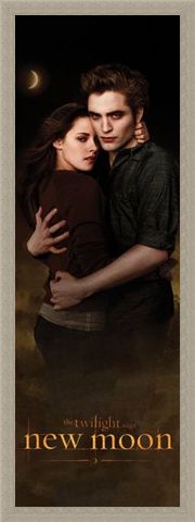 Framed Framed Edward and Bella in the Woods - Edward Cullen and Bella Swann in Twilight;New Moon