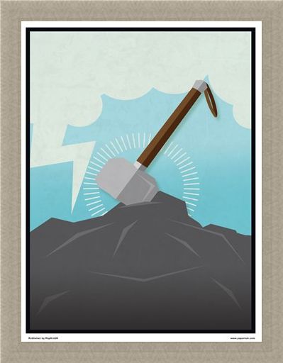 Framed Framed Minimal Movies: Thor - Thor's Hammer
