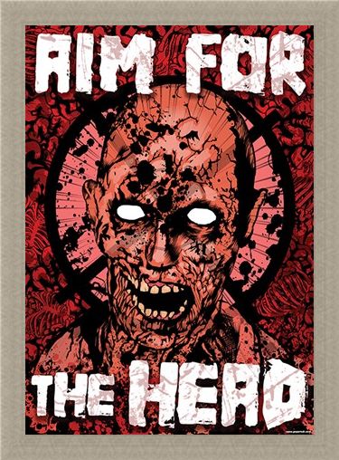 Framed Framed Aim For The Head - Zombie Apocalypse