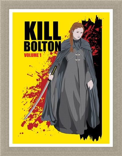 Framed Framed Sansa Stark's Revenge - Kill Bolton