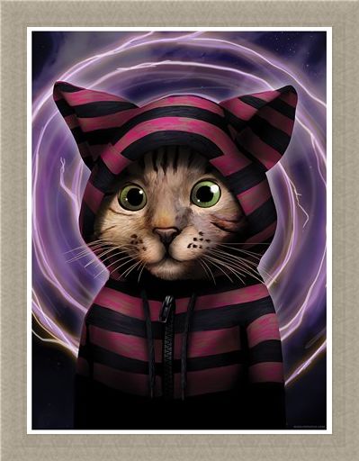 Framed Framed One Sassy Feline - Storm
