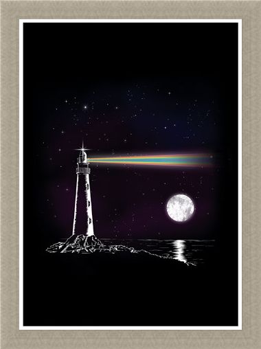 Framed Framed A Spectrum Of Colour - Rainbow Searchlight
