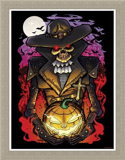 Framed Framed Undead Walker - Halloween