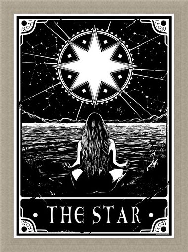 Framed Framed The Star - Deadly Tarot