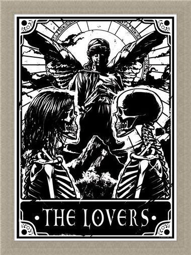 Framed Framed The Lovers - Deadly Tarot