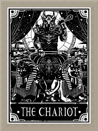 Framed Framed The Chariot - Deadly Tarot
