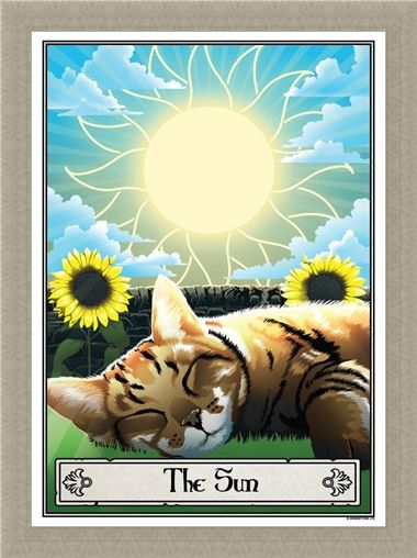 Framed Framed The Sun - Deadly Tarot Felis