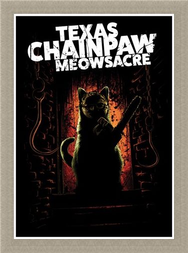 Framed Framed Texas Chainpaw Meowsacre - Furryface