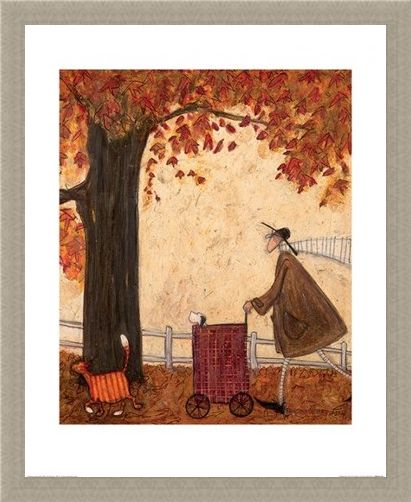 Framed Framed Following The Pumpkin - Sam Toft