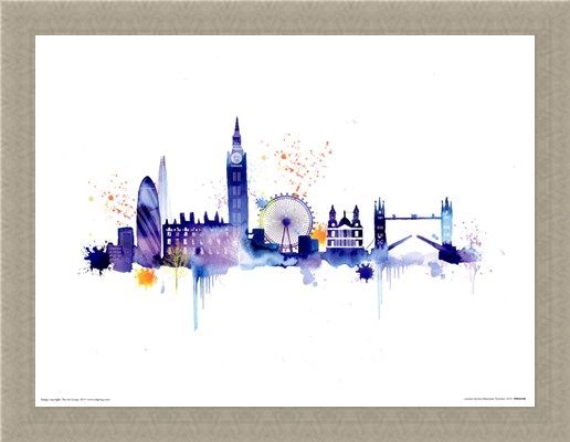 Framed Framed London Skyline - Summer Thornton