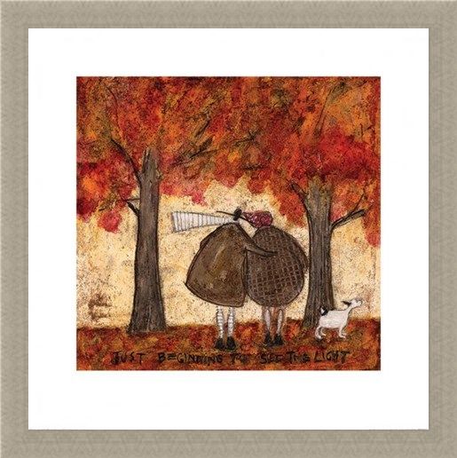 Framed Framed Just Beginning To See The Light - Sam Toft