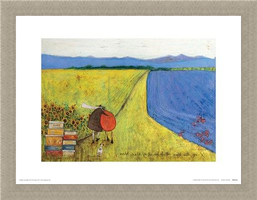 Framed Framed I Would Walk To The End Of The World With You - Sam Toft